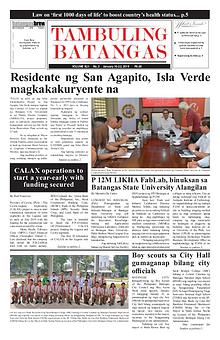 Tambuling Batangas Publication