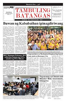 Tambuling Batangas Publication