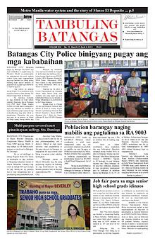 Tambuling Batangas Publication