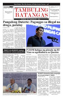 Tambuling Batangas Publication