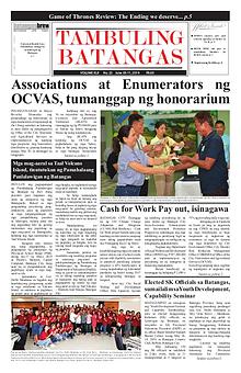 Tambuling Batangas Publication