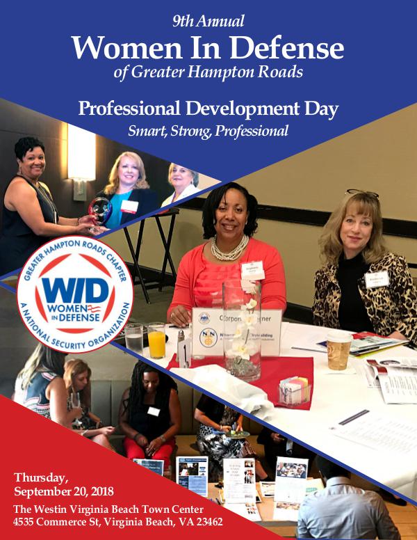 9th Annual Professional Development Day Women Of Defense 2018 Conference Program