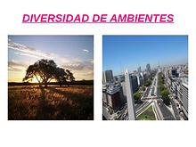 La diversidad ambiental