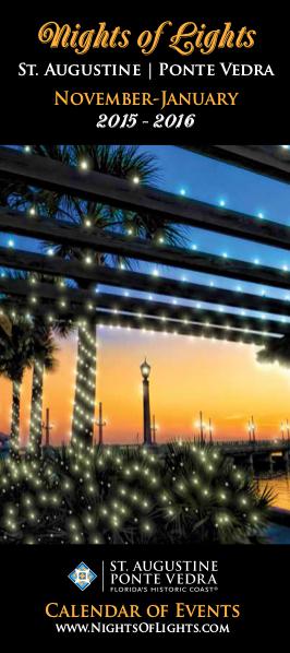 Florida's Historic Coast Calendar of Events Nights of Lights Nov 2015-Jan 2016