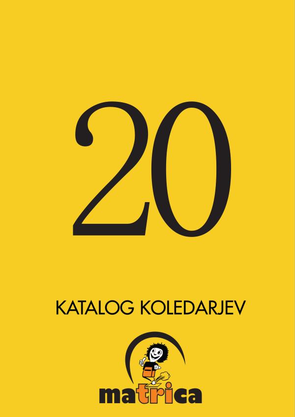 Katalog koledarjev Ma3ca 2020