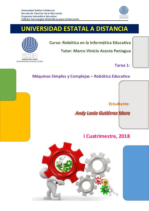 Máquinas Simples y Compuestas Tarea-1