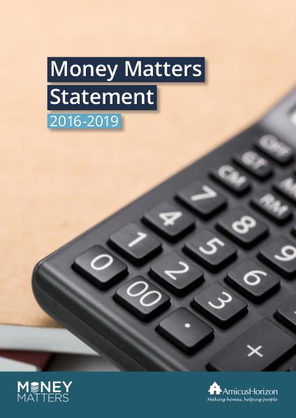 Money Matters Statement 2016-2019 first edition