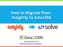Insightly to Solve360: Automated Switch Guidelines