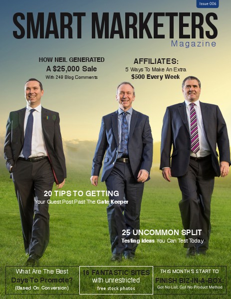 SMART MARKETERS MAGAZINE ISSUE 006