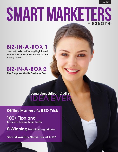 SMART MARKETERS MAGAZINE ISSUE 007