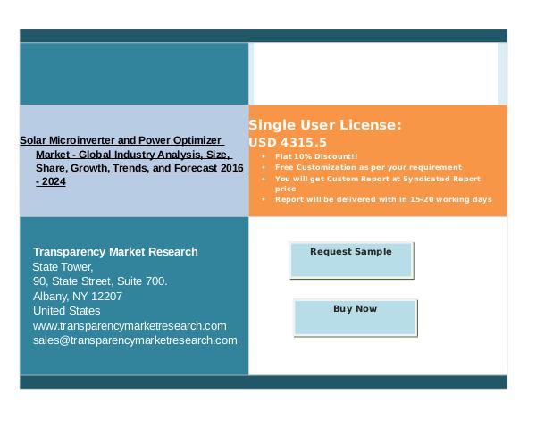 Global Solar Microinverter and Power Optimizer Market: Home Batteries oct 2016