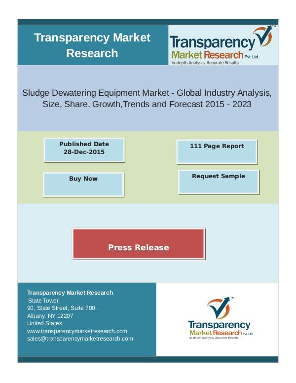 Alarming Rise in Sludge Being Produced from Industries to Bolster Dep oct 2016