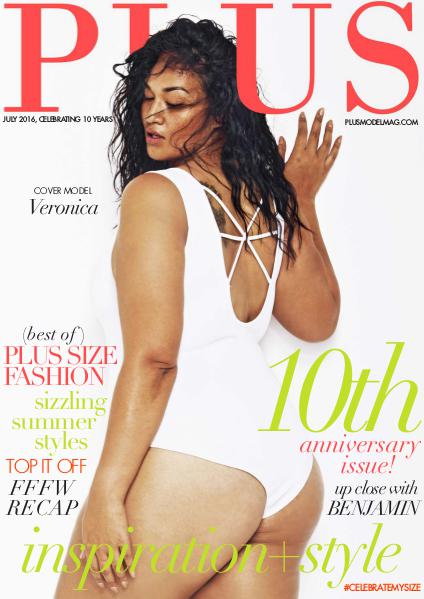 PLUS MODEL MAGAZINE July 10th Anniversary Issue