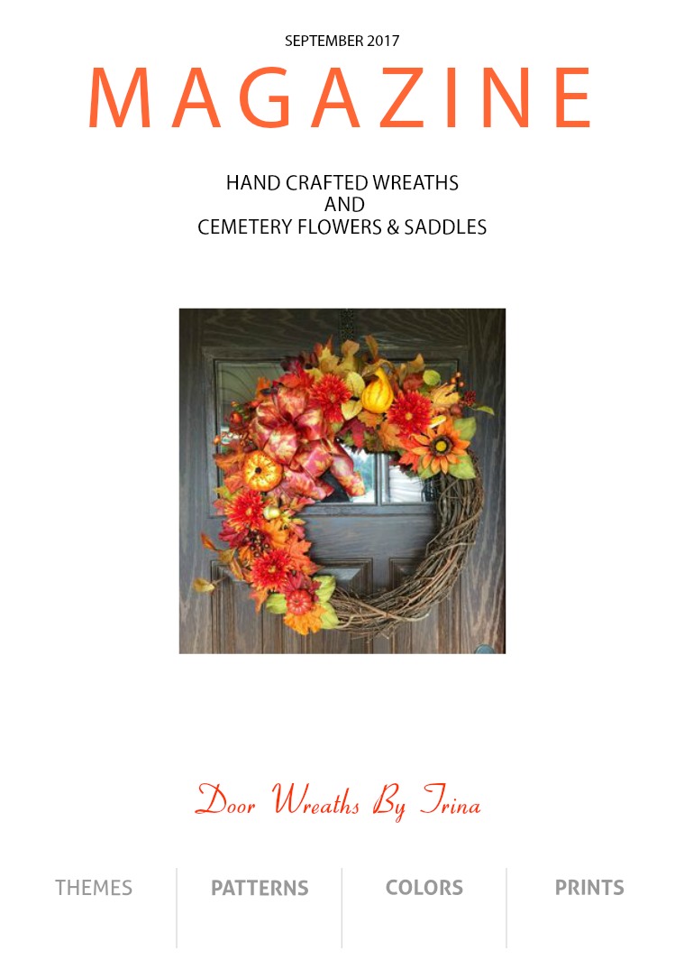 Door Wreaths By Trina September 2017