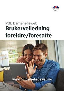 Brukerveiledning for foreldre/foresatte PBL Barnehageweb