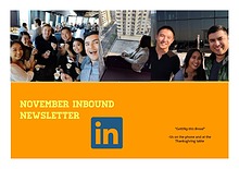 Inbound SD Newsletter