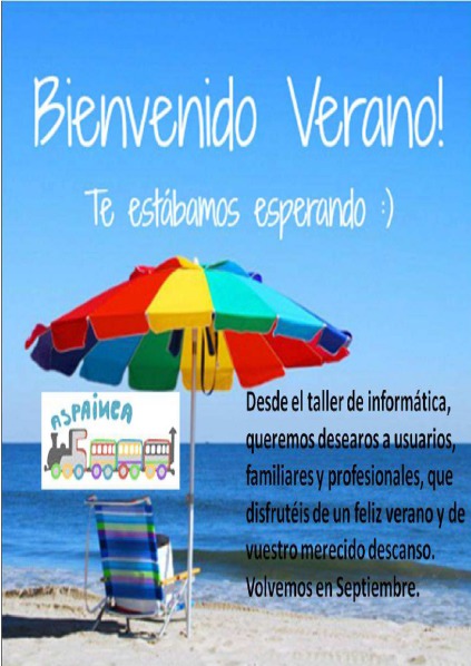 FELIZ VERANO ASPAINCA verano 2015