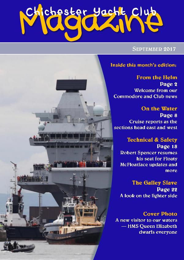 Chichester Yacht Club Magazine September 2017