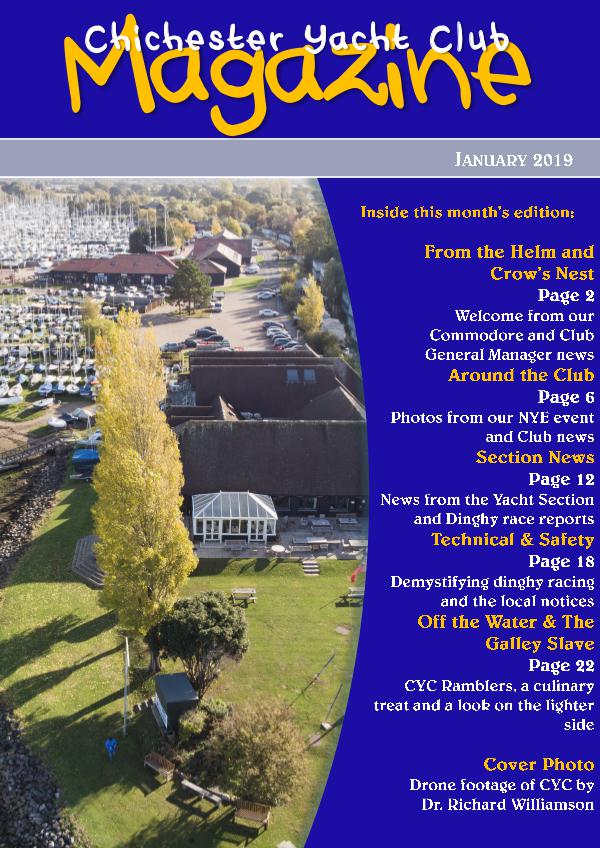 Chichester Yacht Club Magazine January 2019