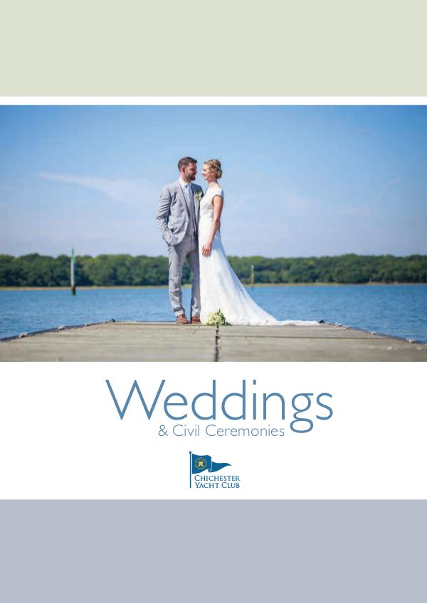 Club Information Wedding Brochure