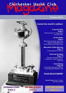 Chichester Yacht Club Magazine