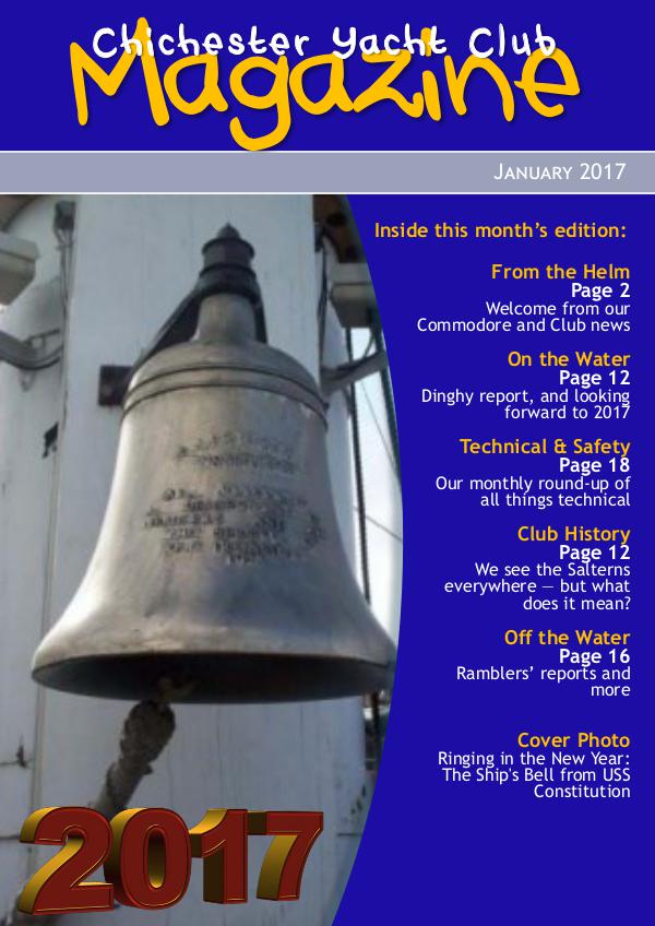 Chichester Yacht Club Magazine January 2017