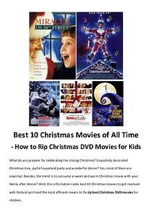 Best Christmas Movies/Songs