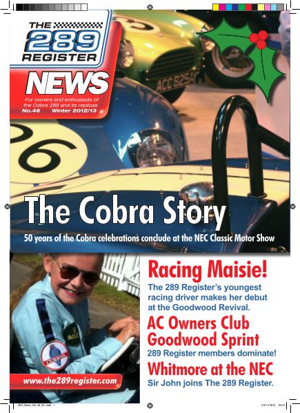 The 289 Register News No 46 Winter 2012