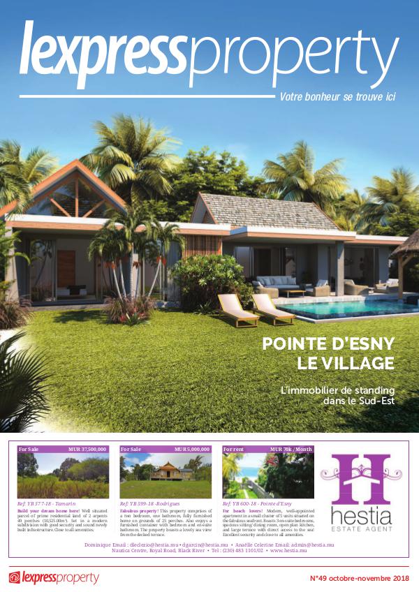 Lexpress Property Magazine N°49 Octobre-Novembre 2018