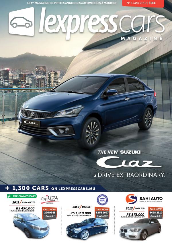 Lexpress Cars Magazine N°6 mars 2019