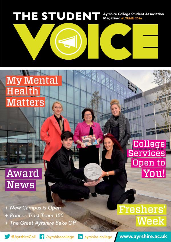 STUDENT VOICE AUTUMN 2016