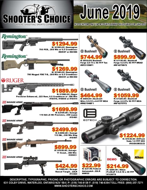 Monthly Sales Flyer June 2019