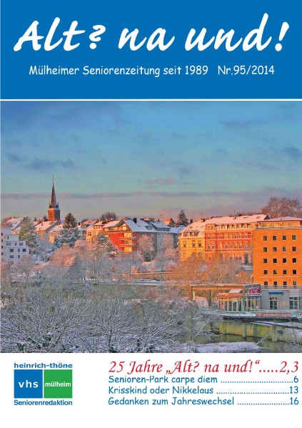 Seniorenzeitung Alt? na und! Dezember 2014