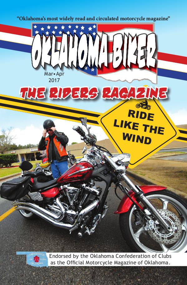 Oklahoma Biker - The Riders Ragazine Mar - Apr 2017