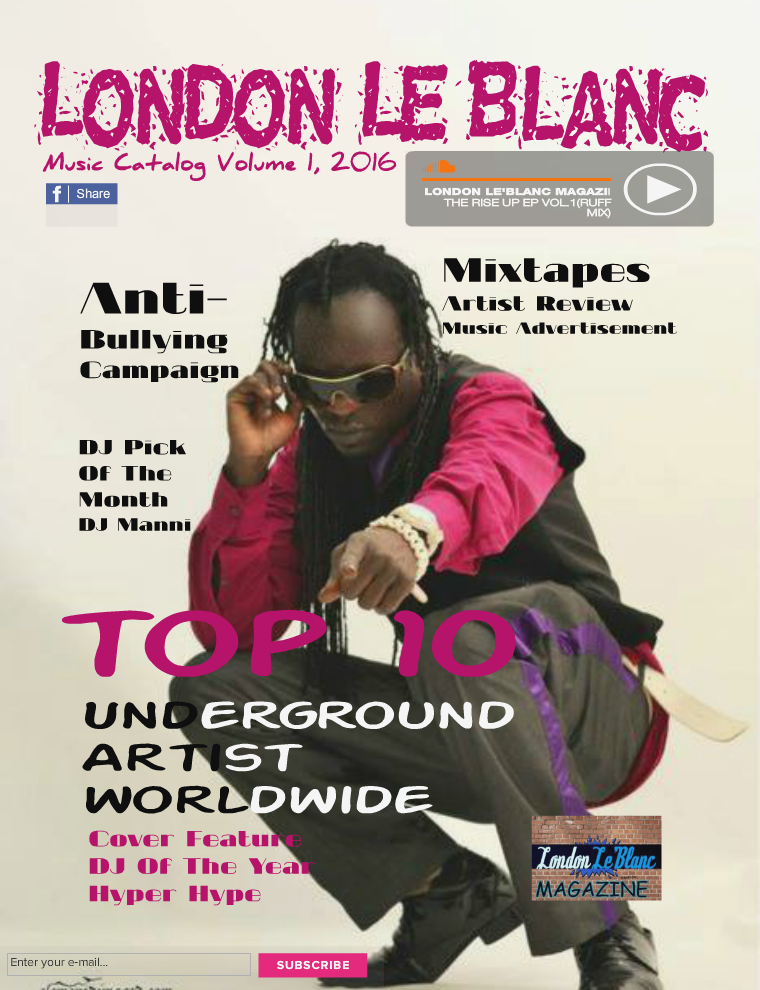 Le'Blanc Music Mag Le'Blanc Music Mag