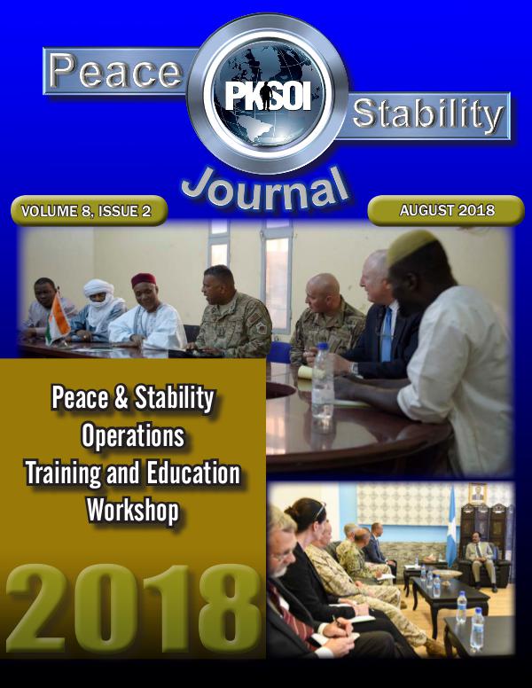 Peace & Stability Journal Volume 8, Issue 2