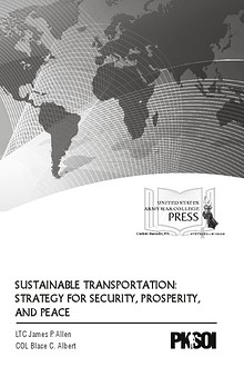 Sustainable Transportation: Strategy for Security, Prosperity, and