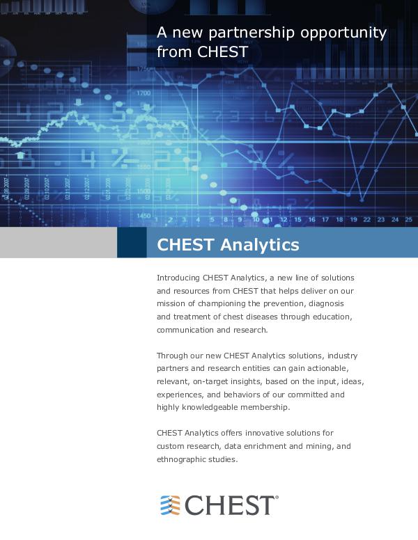 CHEST Analytics 1