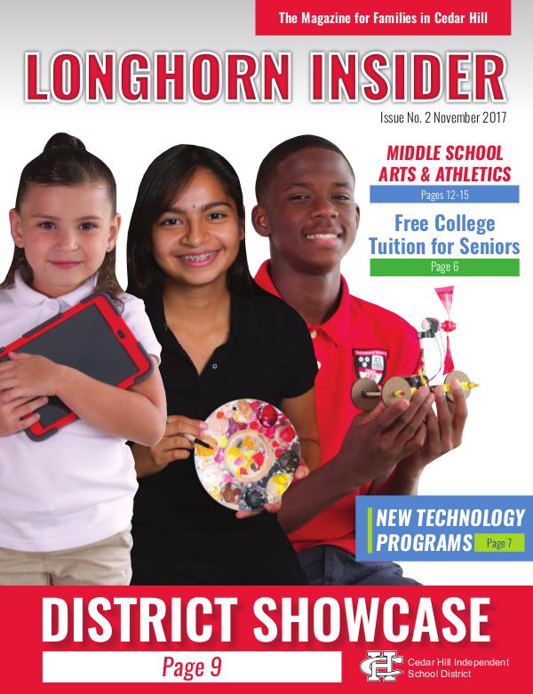 Cedar Hill ISD Longhorn Insider November 2017