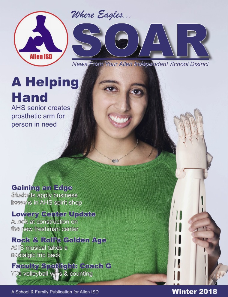 Allen ISD Where Eagles Soar Magazine Winter 2017