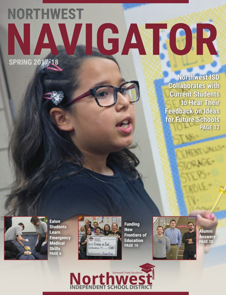 Northwest ISD Navigator Magazine Spring 2017-18