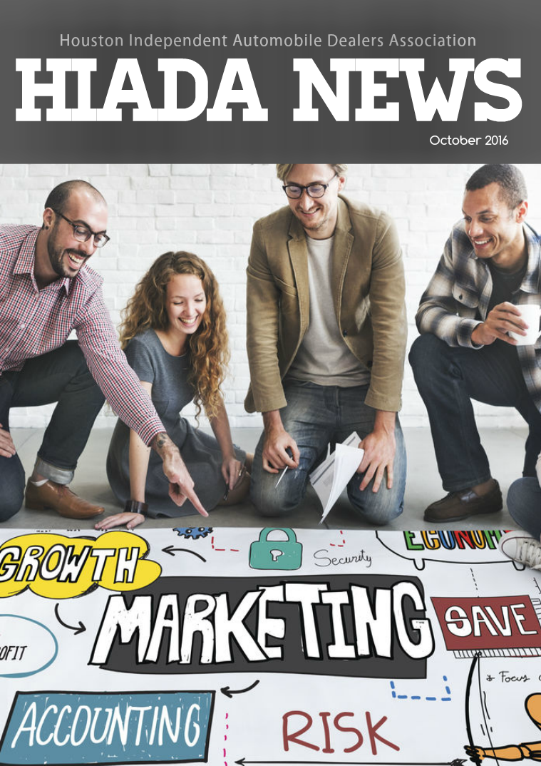 Houston Independent Automobile Dealers Association October Issue: Marketing