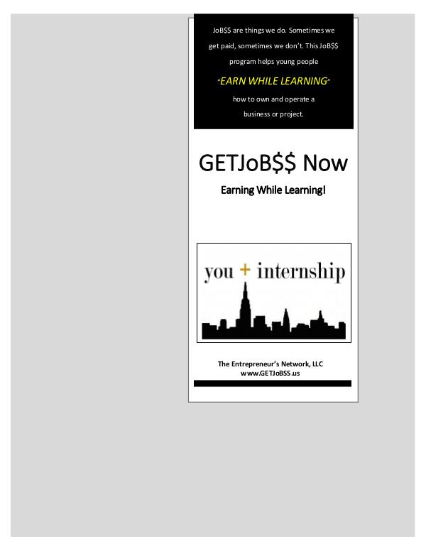 www.GETJoB$$.us TEN Steps to Success - Business Internship