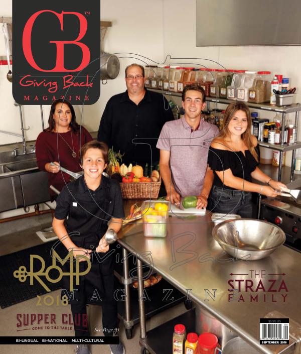 Giving Back Magazine September 2018