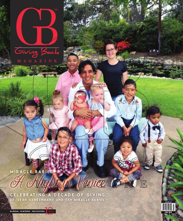 Giving Back Magazine July 2019