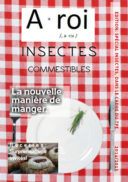 TPE: Insectes Comestibles Mars 2015