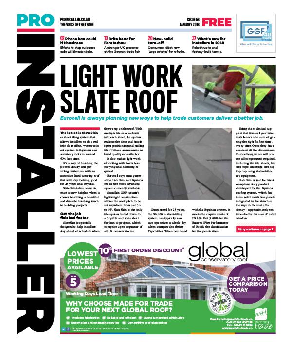 Pro Installer January 2018 - Issue 58