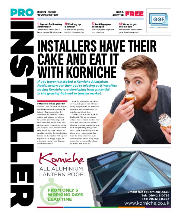 Pro Installer August 2018 - Issue 65