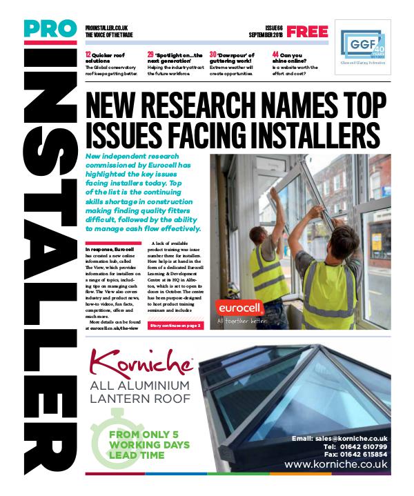 Pro Installer September 2018 - Issue 66