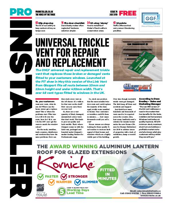 Pro Installer July 2019 - Issue 76